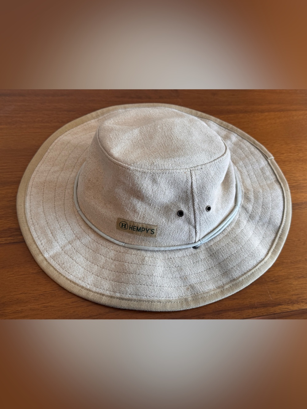 Men's Cream Sun Hat - Breathable Outdoor Bucket Hat